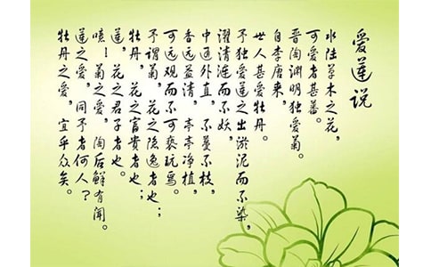 【集合】《愛蓮說》評課稿