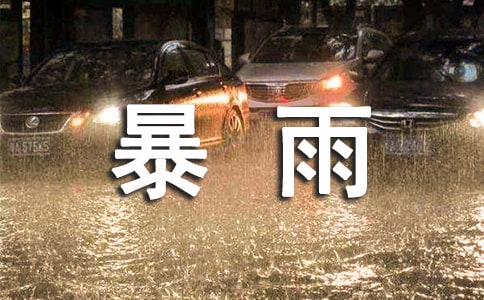 描寫暴雨的作文