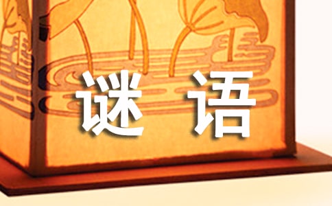 猜燈謎語(yǔ):猜字詞