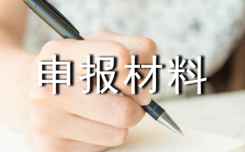 技術(shù)能手申報材料