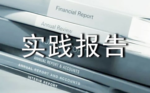 社會實(shí)踐報(bào)告金融