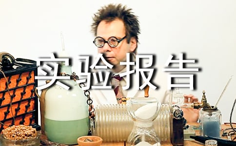 實驗報告范本