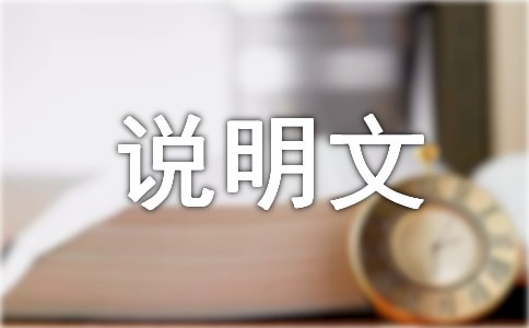 說明文作文