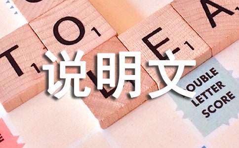 說明文的答題技巧