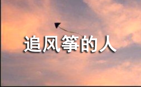 追風箏的人讀后感優秀范文通用