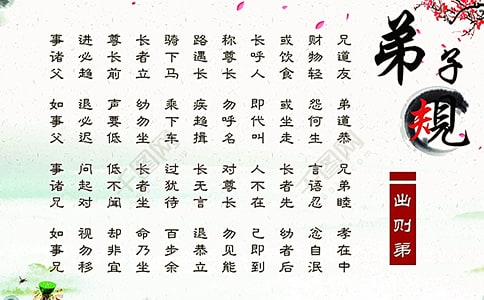 弟子規(guī)演講稿