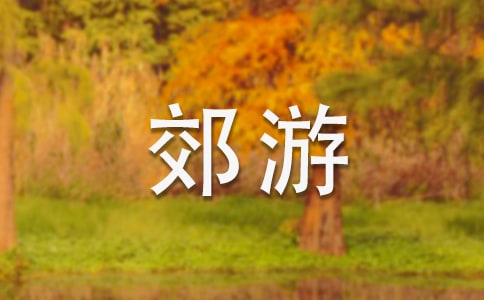 中班藝術教案:郊游